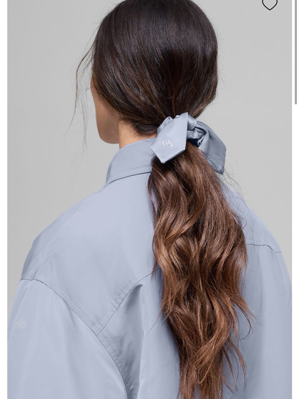 ALO Airlift Rhythm Scrunchie (blue or black)